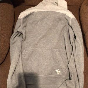 Abercrombie Kids two toned gray hoodie